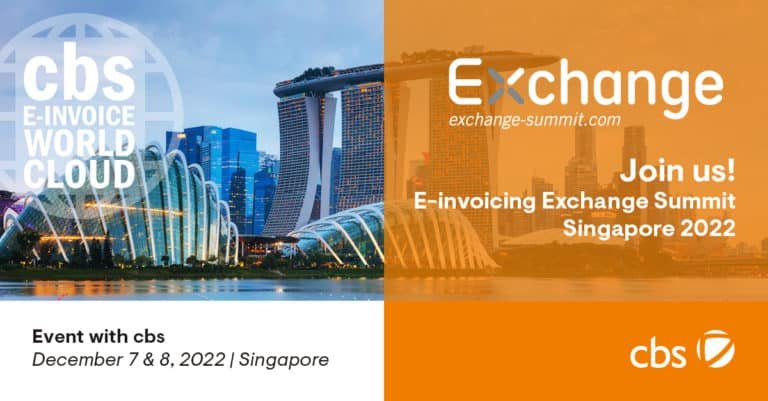 E-INVOICING EXCHANGE SUMMIT SINGAPORE 2022